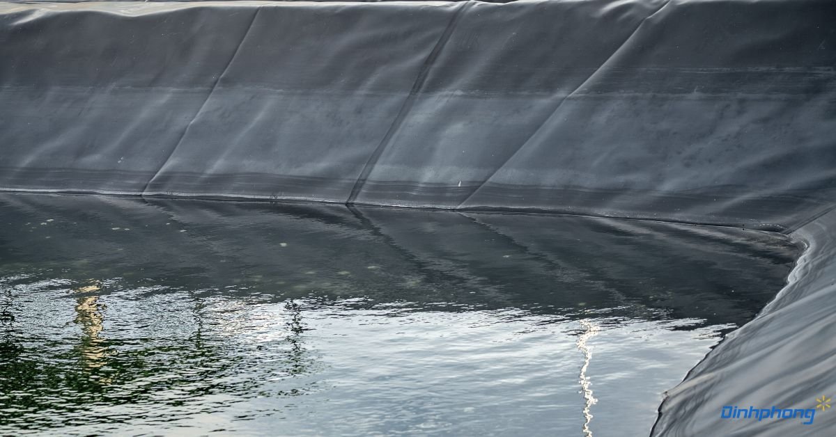 Bạt lót HDPE sử dụng trong hồ chứa nước